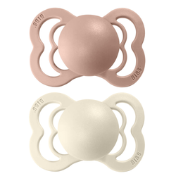 bibs® ortodontska duda supreme latex blush & ivory