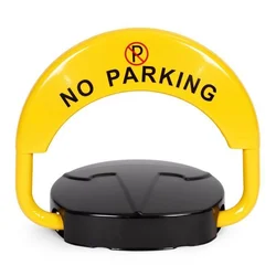 ModernHome Parking barijera, Sklopiva, zaobljena sa ključem, daljinskomkontrolom i alarmom, 40cm