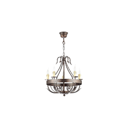 Luster na lancu LOARA 5xE14/60W/230V