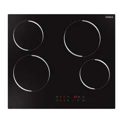 Ugradna ploča Vivax BH-04MDOVC, Staklokeramička, 4 Zone, 6.6 kW