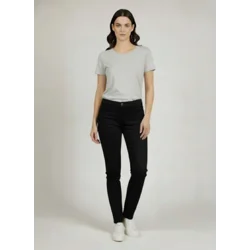 Elit Fashion Ženske pantalone, Regular, Crne