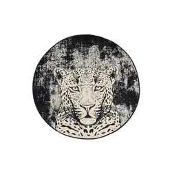 Lessentiel Maison Kupatilski otirač Tiger, 140cm, Crno-bež
