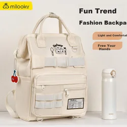 Milooky Torba za laptop, Krem