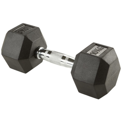 Energetics HEX DUMBBELLS, fitnes tegovi, crna 282765