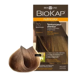 Boja za kosu 7.0 medium blond Biokap