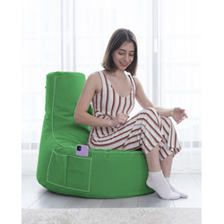 ATELIER DEL SOFA Lazy bag Eva Sport Pistachio Green