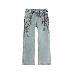 Desigual Kavbojke modra