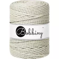 Bobbiny 3PLY Macramé Rope 5 mm 100 m Cashmere Beige Vrvica