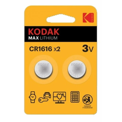 Kodak max lithium baterija cr1616, 2 kom ( 30417748 )