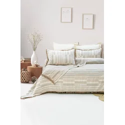 Lessentiel Maison Komplet posteljine Lia, 240x260 cm, Bež