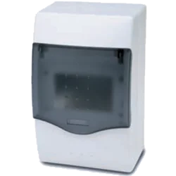 Famatel Kutija za osigurače nadžbuk, 4 osigurača, providna, IP40 - 3604-W-M-KN/4