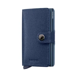 Denarnica Secrid Miniwallet Crisple Navy