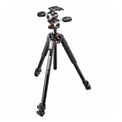 Manfrotto ALU stativ MT055XPRO3 (s 3-Way glavo) demo