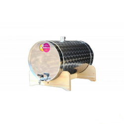 Ezio-inox bačva 45 l - horizontalna ( za rakiju ) - sa slavinom ( 037696 )