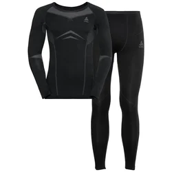 Odlo FUNDAMENTALS PERFORMANCE WARM SET LONG, moško perilo, črna 196082