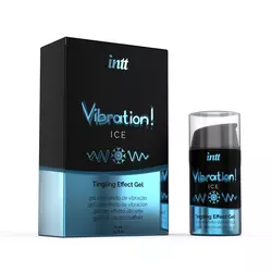 Intt Vibrator Tečni vibrator Vibration! Ice, 15 ml