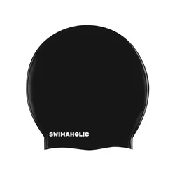Swimaholic extra big cap black