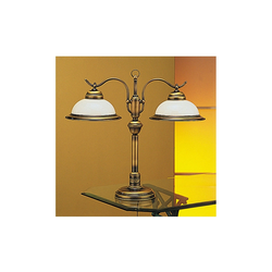 Jupiter 17 - OG2 - Stona lampa, opalno staklo, 2xE27/60W/230V