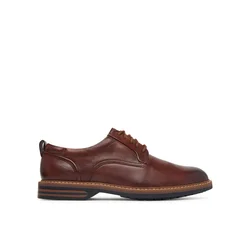 Clarks Nizki čevlji Aldwin2 Derby 26320300 Rjava