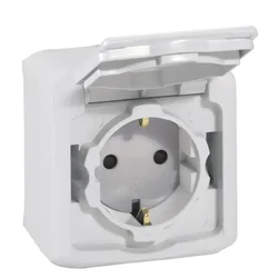 FRX-UTICNI ŠUKO 2P+E IP44 SIV LE782393