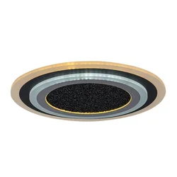 Rabalux Plafonjera Taneli2, 3D, LED, Sa daljinskim, 56W, 3000-6000, 45cm, Sivo-crna