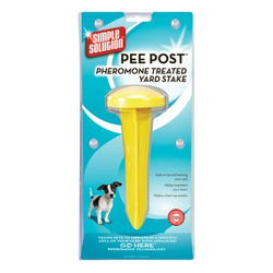 SIMPLE SOLUTION Stubić za vršenje nužde u dvorištu Pee Post, Žuti