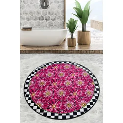 Lessentiel Maison Kupatilski otirač Habena, 100cm, Roze