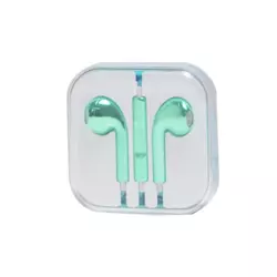 Slusalice 3,5mm metalik zelene