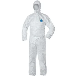 DUPONT Zaštitni hemijski kombinezon TYVEK 400 DUAL (CHF5a) Boja: Bela Veličina: M