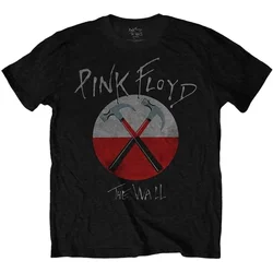 Pink Floyd Majica The Wall Hammers Logo Unisex Black L