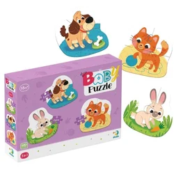 Dodo puzzle 3u1 ljubimci