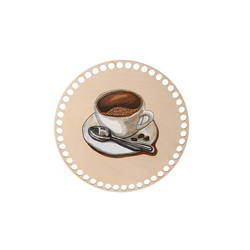 AtmoWood Drveni poklopac za košaricu - šalica za kavu Odaberite varijantu: 12 cm