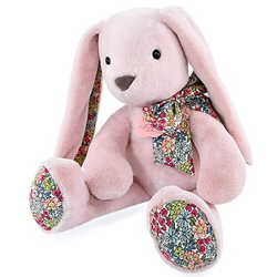 Doudou Histoire dOurs Plišasti prijatelj roza zajček 40 cm