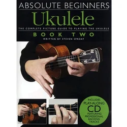 ABSOLUTE BEGINNERS ukulele 2+CD
