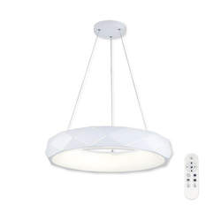 Top Light - LED prigušiva luster na sajli APOLO LED/45W/230V bela + daljinski upravljač