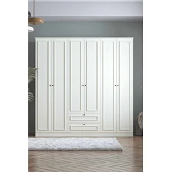 HANAH HOME Garderober Mira 6 210 White