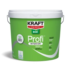 Kraft ECO Profi Interior - ekol. boja za unutr. zidove 9l Kraft