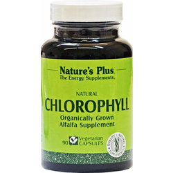 Natures Plus Klorofil 600 mg - 90 veg. kapsule
