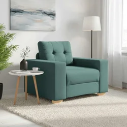 Sofa fotelja tamnozelena 100x78x80 cm tkanina