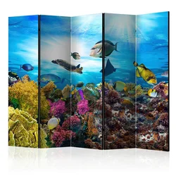 artgeist Paravan Coral Reef I, 5-Delni, Dvostranski