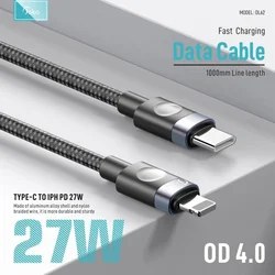 Konfulon Kabl Type-C na iPhone Lightning Joko DL62, 27W, 1m