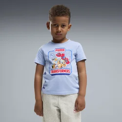 PUMA x TRANSFORMERS Graphic Tee Kids, Clothing, Chambray Blue, 3-4Y
