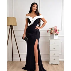 Squareonline Ženska haljina Midnight Elegance, Crna