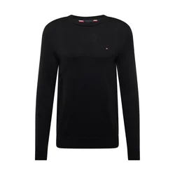 TOMMY HILFIGER Pulover ESSENTIAL  črna
