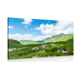 Slika dolina v Črni gori - 30x20