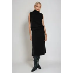 Trend Alacati Stili Ženski komplet bluza i suknja Alc-X13336, Crni