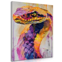 Slika kača v imitaciji umetniške slike - 100x150