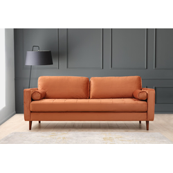Atelier del Sofa Trosed Rome 90x70x215cm Narandžasti