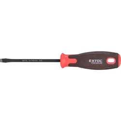 Extol Premium ploščati izvijač SUPERGRIP, (-) 5x100mm, CrV