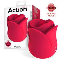 Action Stimulator za ženske Meryl Licking & vibrating Mouth (R900334)